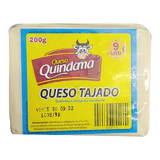 Queso Quindama 200g X10 Unid