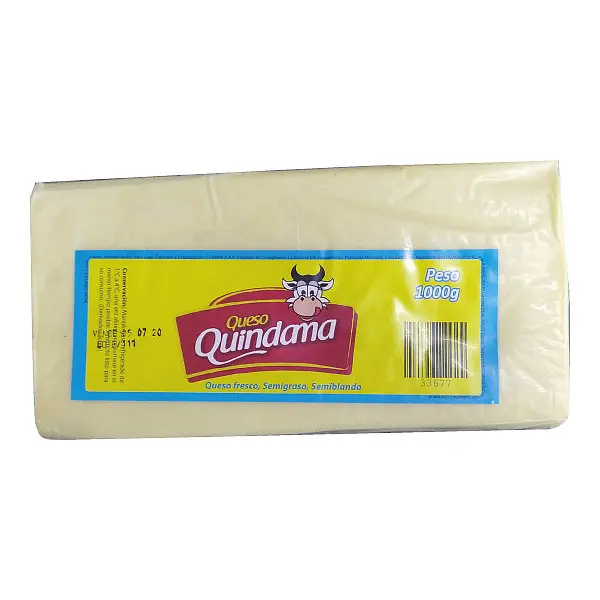 Queso Bloque Quindama Taj 1000g X50 Unid