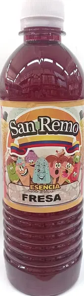 Esencia San Remo 500ml Fresa