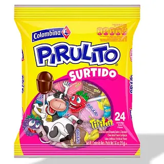 Colombina Pirulito Surtido X24