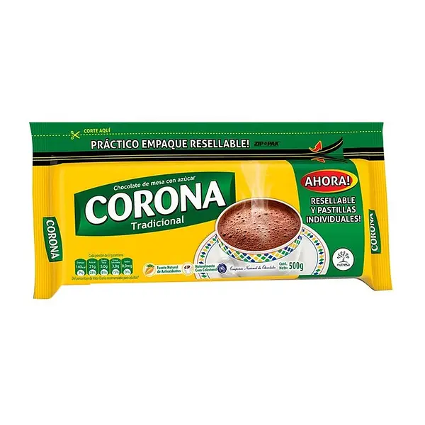 Chocolate Corona 500g Trad Resellable
