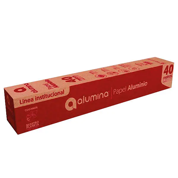 Papel Alumina Institucional 40mt