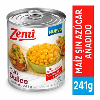 Zenu Maíz Dulce 241g