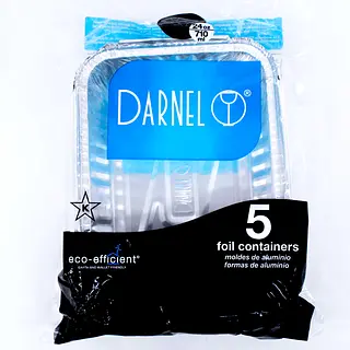 Darnel Molde de Aluminio 24oz