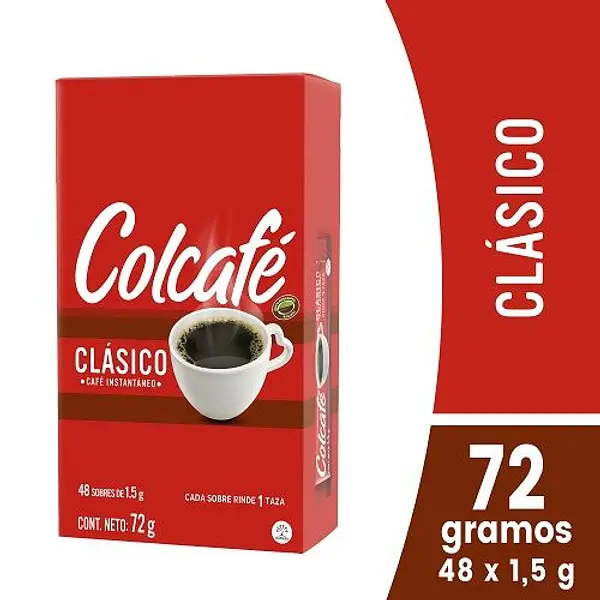 Colcafe Clasico 1.5g X48 Sobres