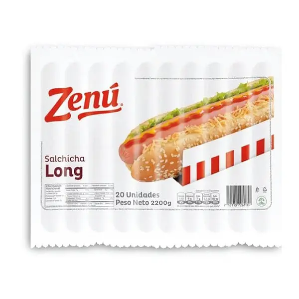 Zenu Salchicha Long 2200g
