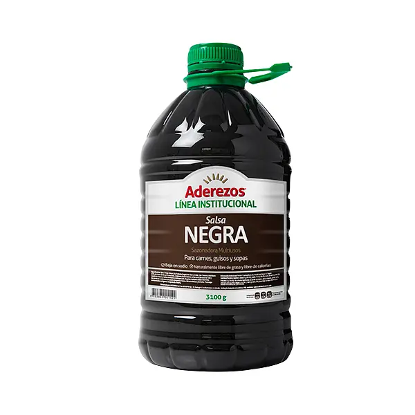Aderezos Salsa Negra Pet 3100gr