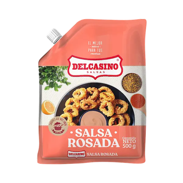 Del Casino Salsa Rosada 500g Bolsa
