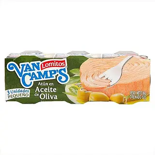 Van C Atun Oliva 80g X3