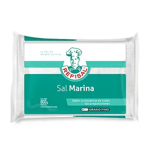 Refisal Sal Marina 800gr Bolsa