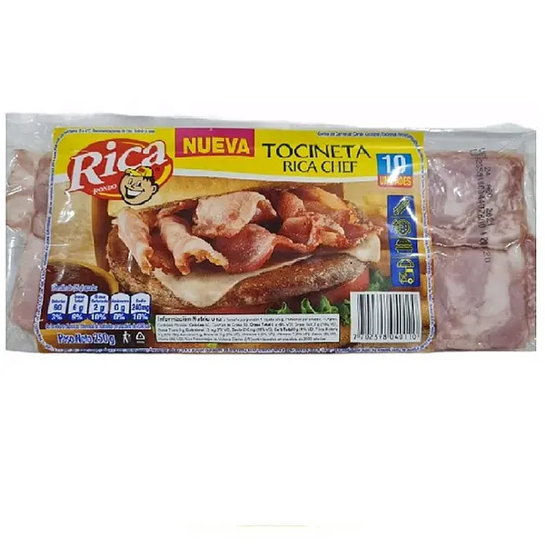 Tocineta Ricachef 250g