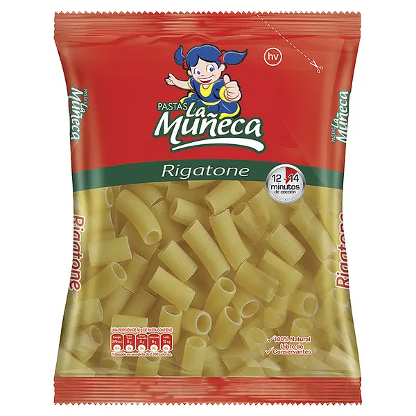 La Muñeca 125gr Rigatone