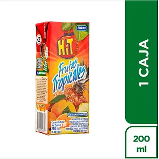Jugo Hit 200ml Frutas Tropical