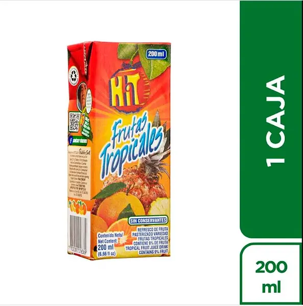 Jugo Hit 200ml Frutas Tropical