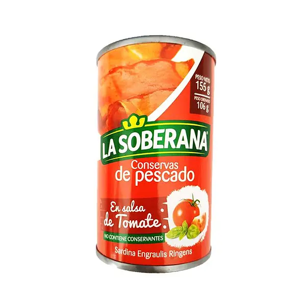La Soberana Sardina 155g