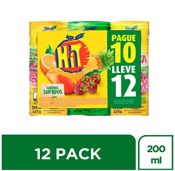 Jugo Hit 200ml P10ll12