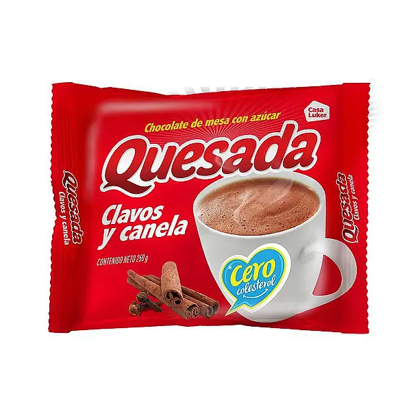 Chocolate Quesada 250gr Clav