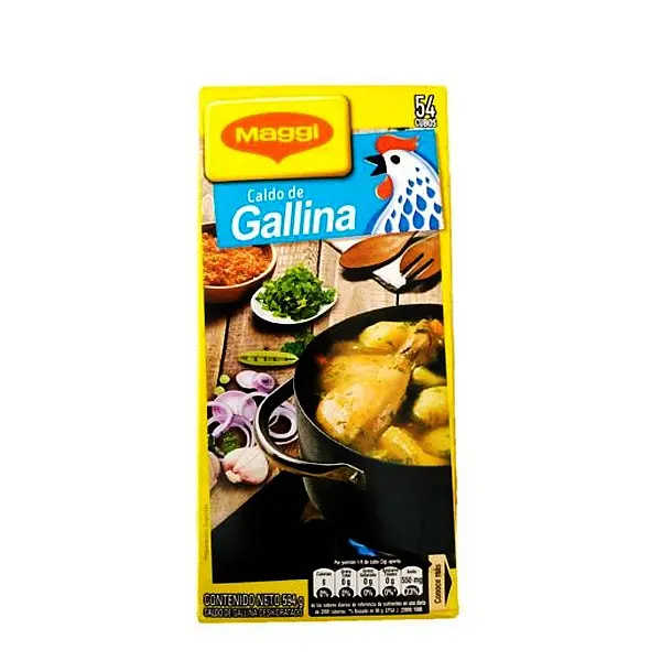 Maggi Caldo de Gallina 54 Cubos