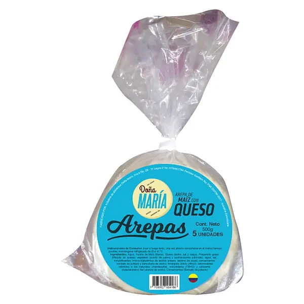 Doña Maria Arepas con Queso X5