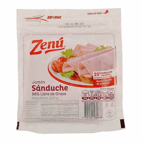 Zenu Jamon 230g Sand Estan