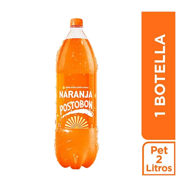 Gaseosa Postobon 2lt Naranja