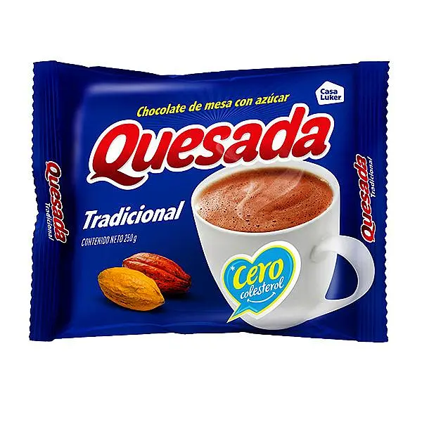 Chocolate Quesada 250gr Trad