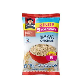 Avena Quaker Hojuela 115gr