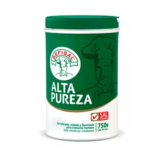 Refisal Salero 750gr Alta Pure