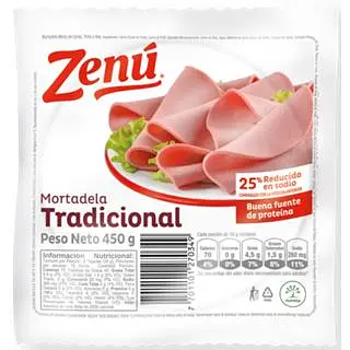 Zenu Mortadela Trad 450g