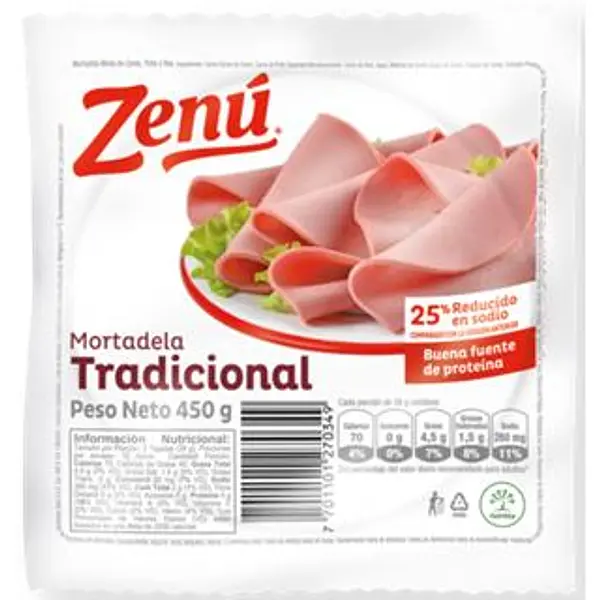 Zenu Mortadela Trad 450g