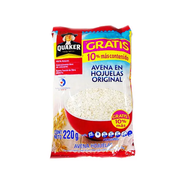 Quaker Avena Hojuela 220gr