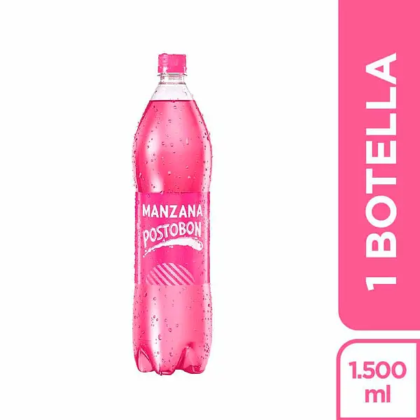 Gaseosa Postobon 1.5lt Manzana