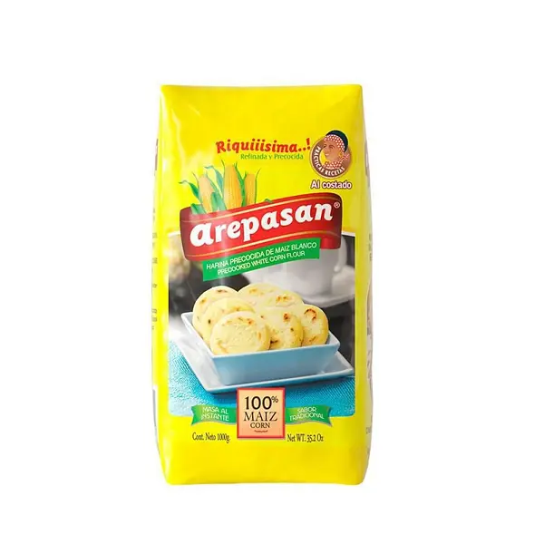 Arepasan Harina de Maiz Blanco 1000gr